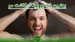 بهترین شامپو بعد از کاشت مو